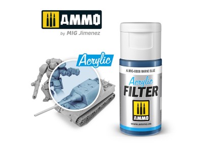 ACRYLIC FILTER Marine Blue 