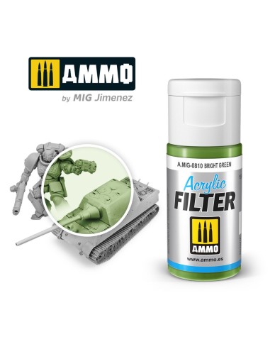 ACRYLIC FILTER Bright Green 
