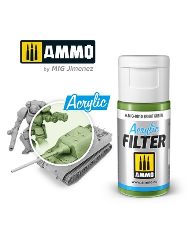 ACRYLIC FILTER Bright Green 