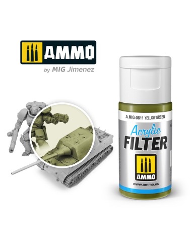 ACRYLIC FILTER Yellow Green 