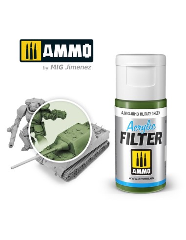 ACRYLIC FILTER Military Green 