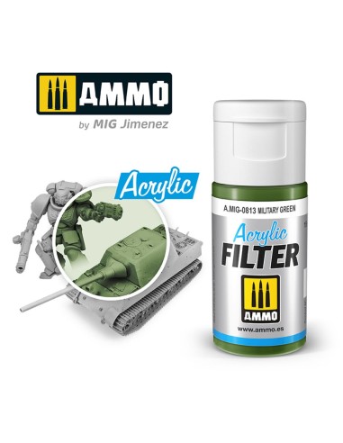 ACRYLIC FILTER Military Green 