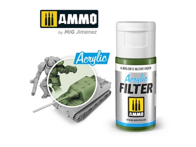 ACRYLIC FILTER Military Green 