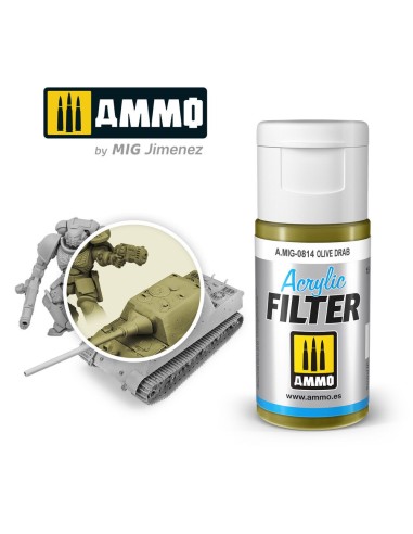 ACRYLIC FILTER Olive Drab 