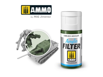 ACRYLIC FILTER Green Black 