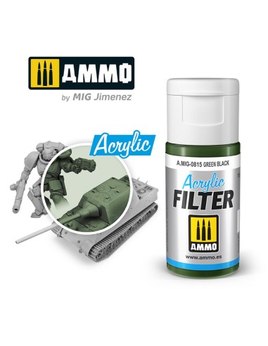 ACRYLIC FILTER Green Black 