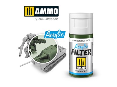 ACRYLIC FILTER Green Black 