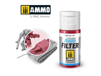 ACRYLIC FILTER Red 