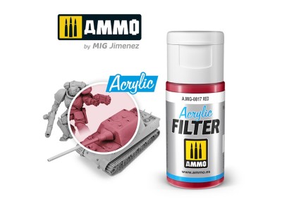 ACRYLIC FILTER Red 
