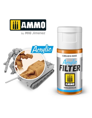 ACRYLIC FILTER Orange 