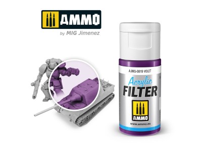 ACRYLIC FILTER Violet 