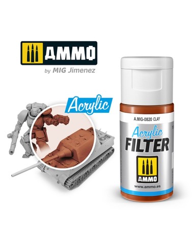 ACRYLIC FILTER Clay 