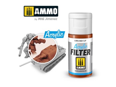 ACRYLIC FILTER Clay 