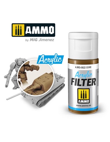ACRYLIC FILTER Ochre 