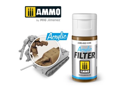 ACRYLIC FILTER Ochre 
