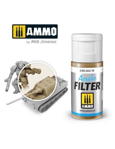 ACRYLIC FILTER Tan 