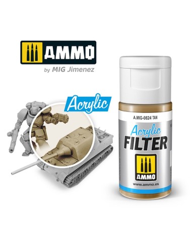 ACRYLIC FILTER Tan 