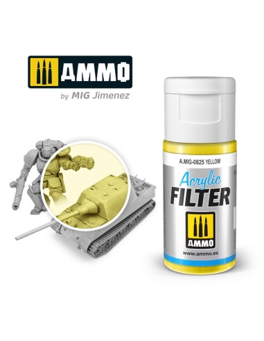 ACRYLIC FILTER Yellow 