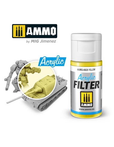 ACRYLIC FILTER Yellow 