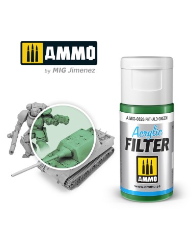 ACRYLIC FILTER Phthalo Green 