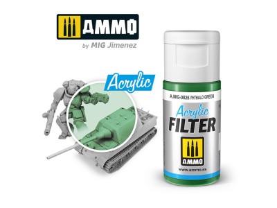 ACRYLIC FILTER Phthalo Green 