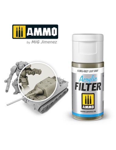 ACRYLIC FILTER Light Gray 