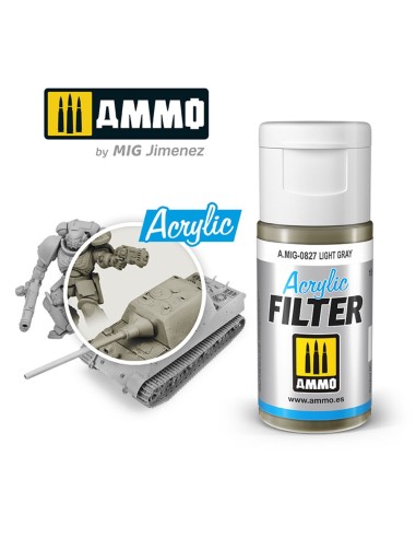 ACRYLIC FILTER Light Gray 