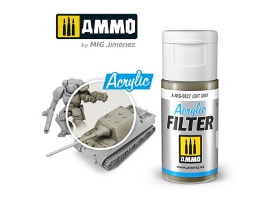 ACRYLIC FILTER Light Gray 
