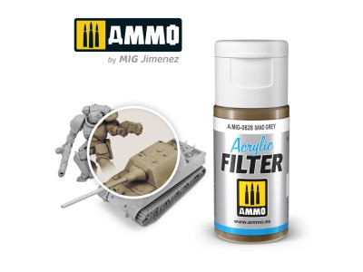 ACRYLIC FILTER Sand Grey 