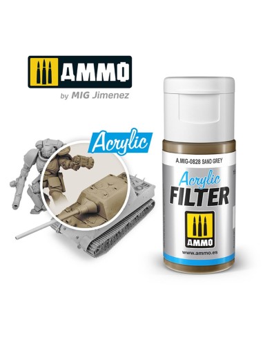 ACRYLIC FILTER Sand Grey 