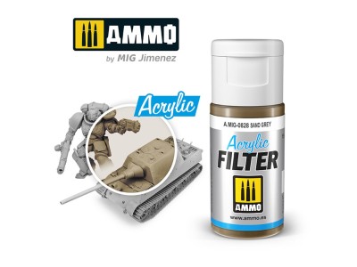 ACRYLIC FILTER Sand Grey 