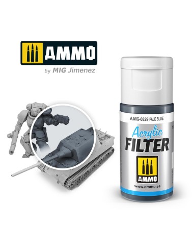 ACRYLIC FILTER Pale Blue 