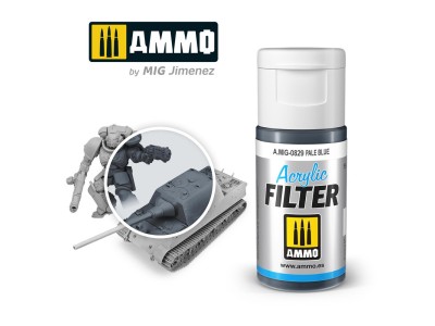 ACRYLIC FILTER Pale Blue 