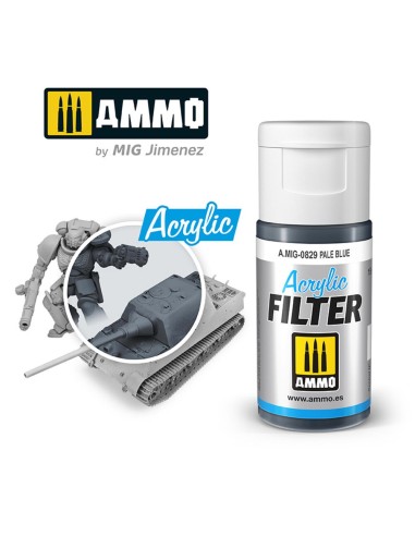 ACRYLIC FILTER Pale Blue 