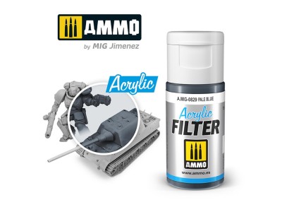 ACRYLIC FILTER Pale Blue 