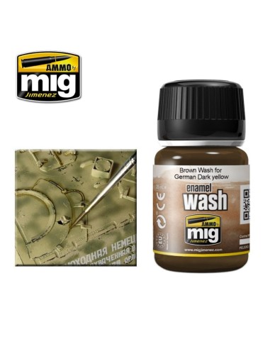 Brown WASH for German Dark Yellow 