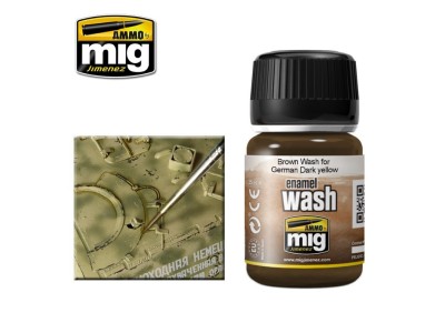 Brown WASH for German Dark Yellow 