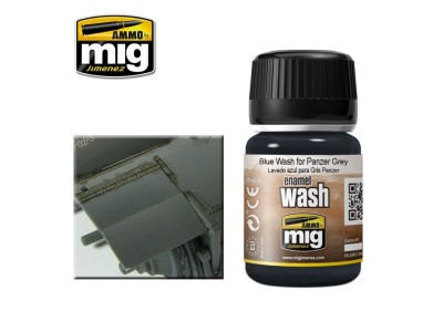 Blue WASH for Panzer Grey 