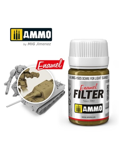 FILTER Ochre for Light Sand 