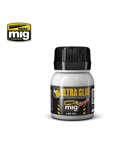 Ultra Glue - for Etch, Clear Parts & More (Acrylic Waterbase Glue) 