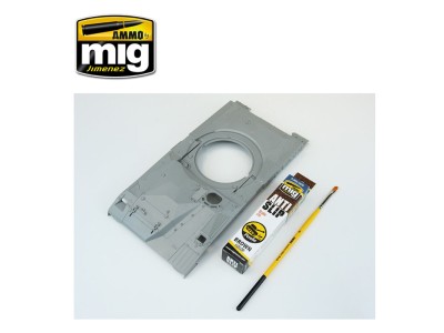 Anti-Slip Paste - Brown Color (for 1/35 scale) 