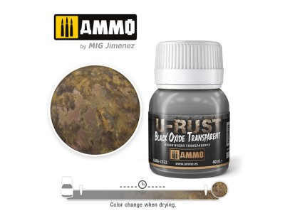 U-RUST Black Oxide Transparent (40mL) 