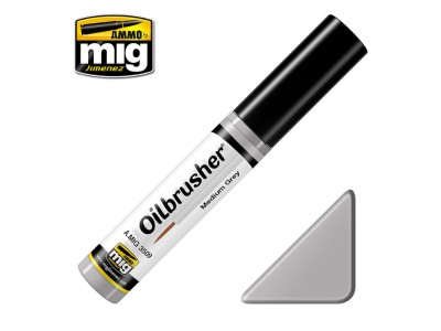 OILBRUSHER Medium Grey 
