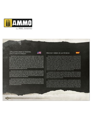 Illustrated Weathering Guide to WWII Late German Vehicles (English, Castellano) 