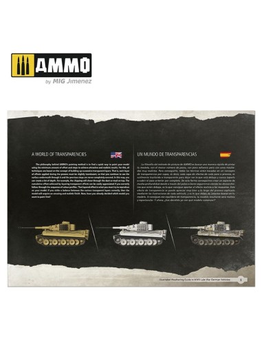 Illustrated Weathering Guide to WWII Late German Vehicles (English, Castellano) 