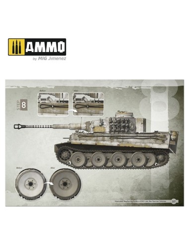 Illustrated Weathering Guide to WWII Late German Vehicles (English, Castellano) 