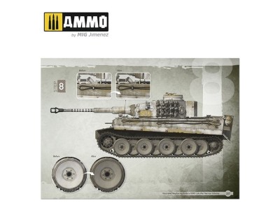 Illustrated Weathering Guide to WWII Late German Vehicles (English, Castellano) 