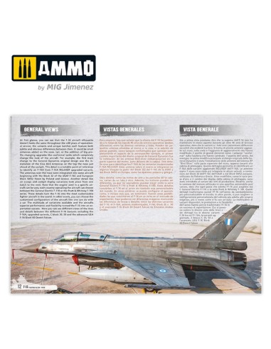 F-16 Fighting Falcon / VIPER - VISUAL MODELERS GUIDE (English, Castellano, Italiano) 