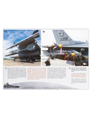 F-16 Fighting Falcon / VIPER - VISUAL MODELERS GUIDE (English, Castellano, Italiano) 
