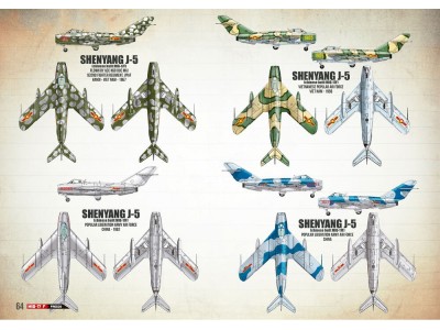 MIG-17F / LIM-5 / SHENYANG J-5 – VISUAL MODELERS GUIDE (Multilingual) 